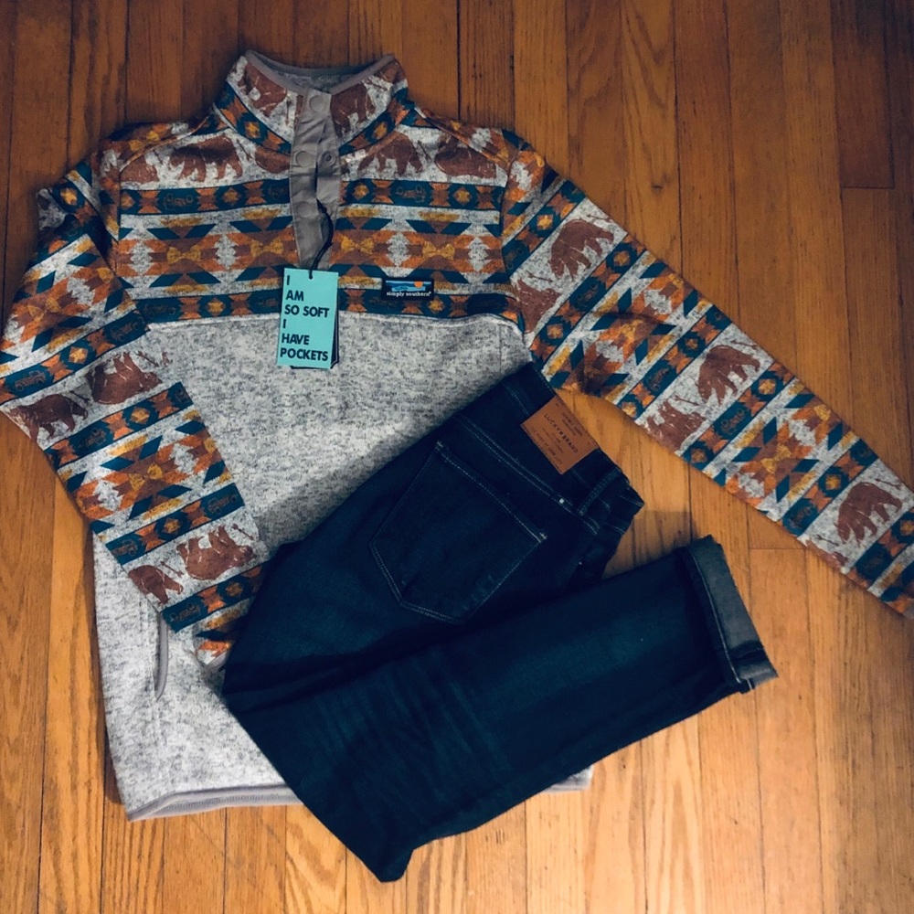 Aztecs Pullover by Simply Southern